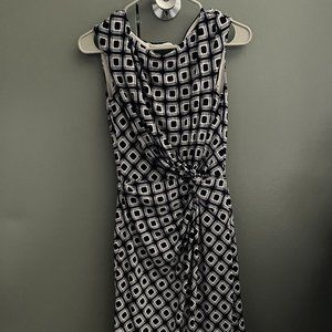 White and blue Ralph Lauren dress.  Size 6.